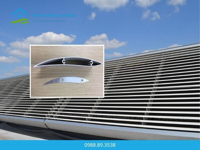 Báo giá lam chắn nắng Austrong mới nhất 2026