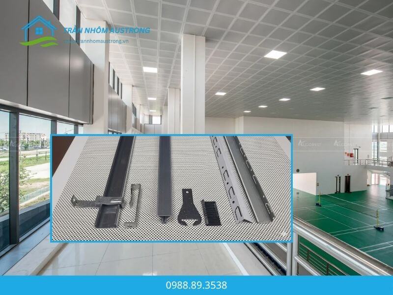 Báo giá trần nhôm Clip-in 600x600 Austrong mới nhất
