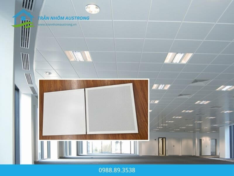 Báo giá trần nhôm Clip-in 600x600 Austrong mới nhất