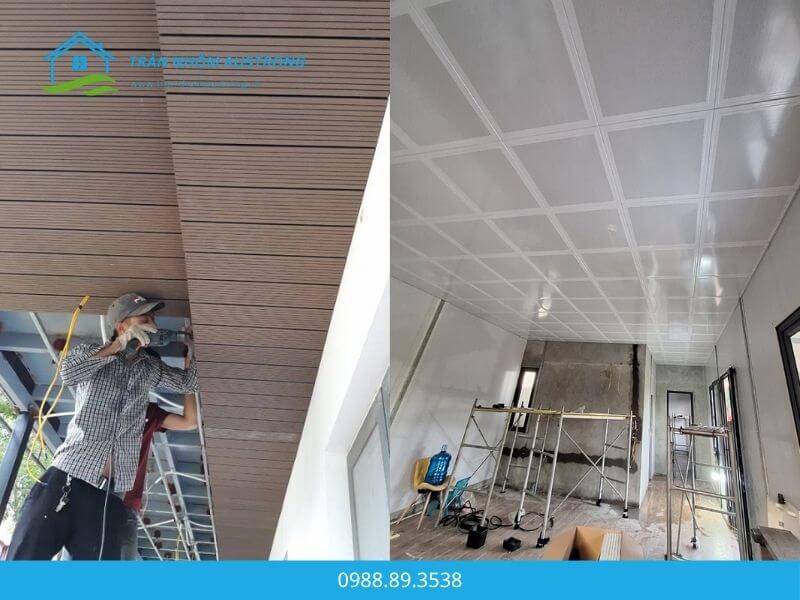Dịch vụ thi công trần nhôm Austrong tại Trannhomgiago.vn