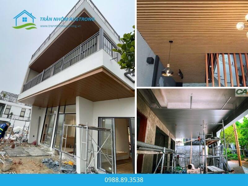 Giải pháp thi công trần nhôm Austrong trọn gói