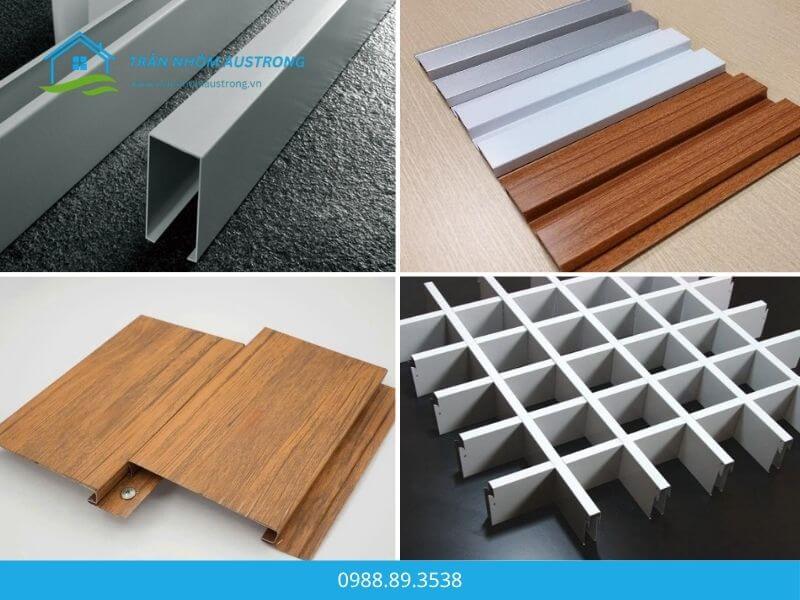 Thi công đa dạng các hệ trần nhôm Austrong