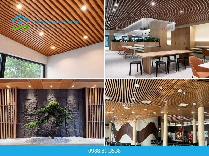 Thi công trần nhôm Austrong thẩm mỹ, bền đẹp và tiết kiệm chi phí