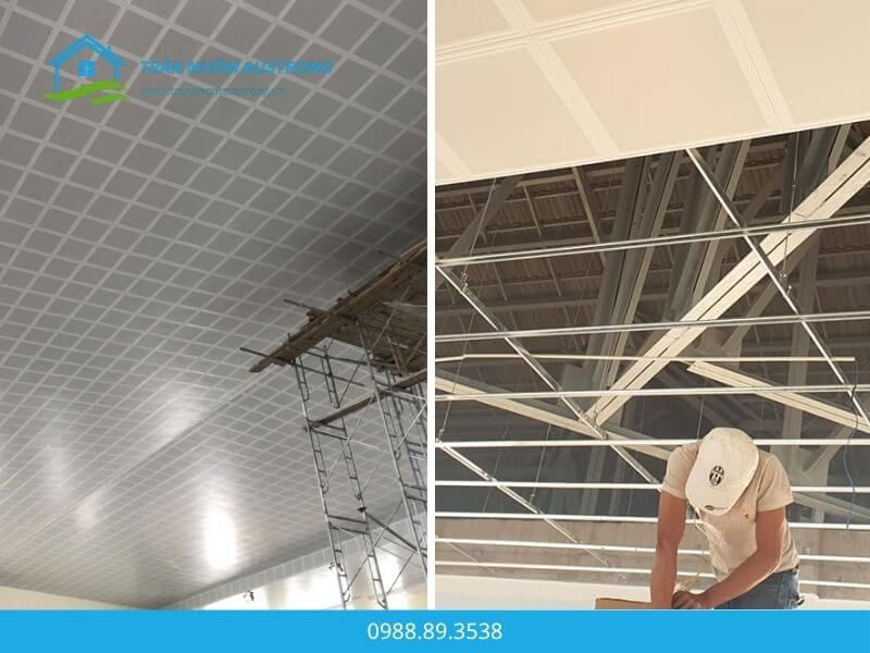 Vì sao nên thi công trần nhôm Clip-in tại Trannhomaustrong.vn