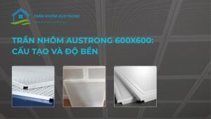 trần nhôm austrong 600x600
