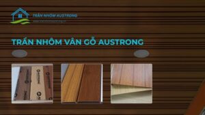 Trần nhôm vân gỗ Austrong